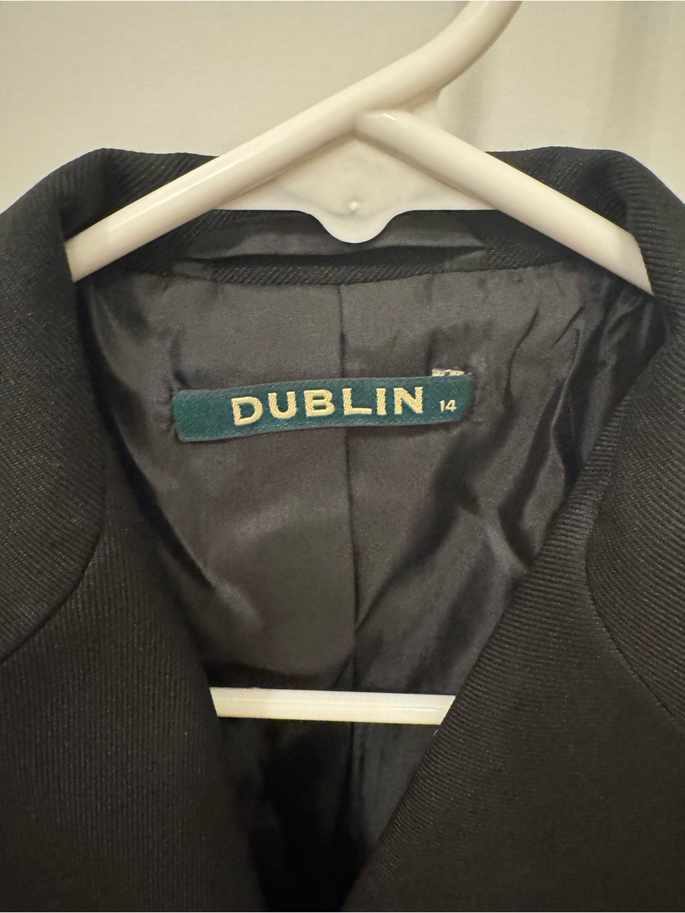Dublin Girls' Black Blazer - Classic School & Occasion Jacket